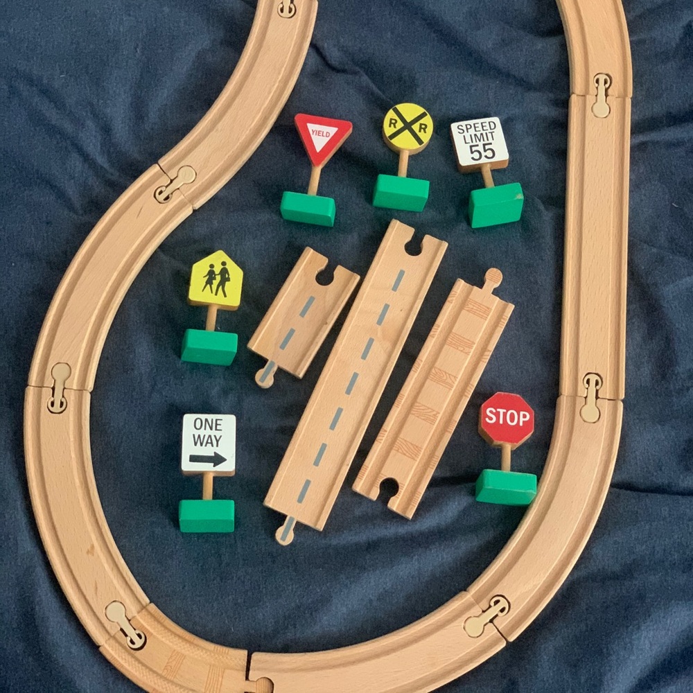 Wooden Track Set